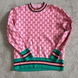 Cute Sweater. Perfect for valentines and into spring!  SZ small
